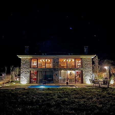 Modern Stone Villas With Swimming Pool Aliveri Buitenkant foto